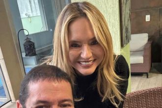 Leo Vieira com a irmã, Helena Vieira, a pré-candidata ao Senado pelo PSDB