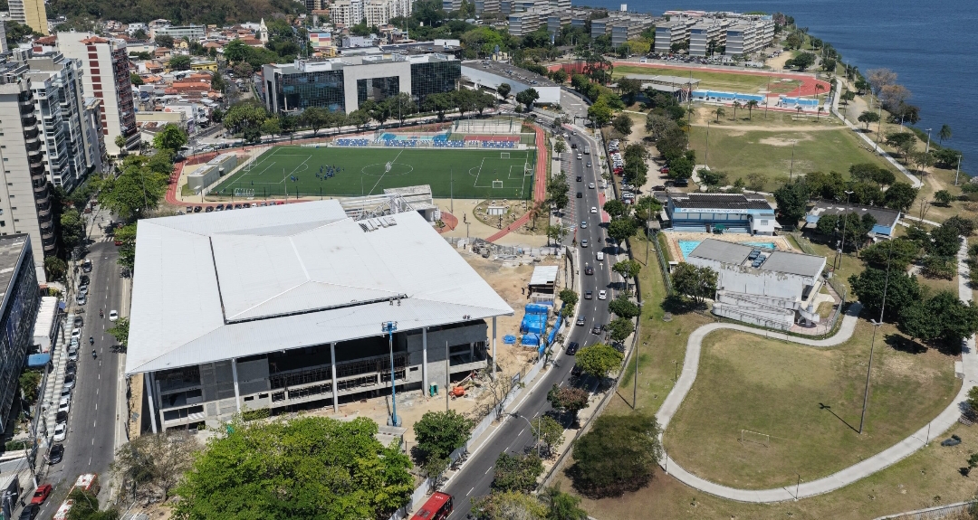 Arena Niterói vista de cima