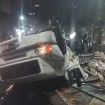 caminhao botafogo acidente