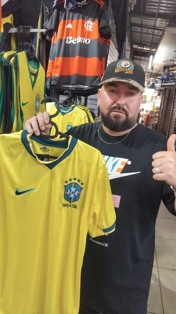 Camisa amarela da seleção brasileira