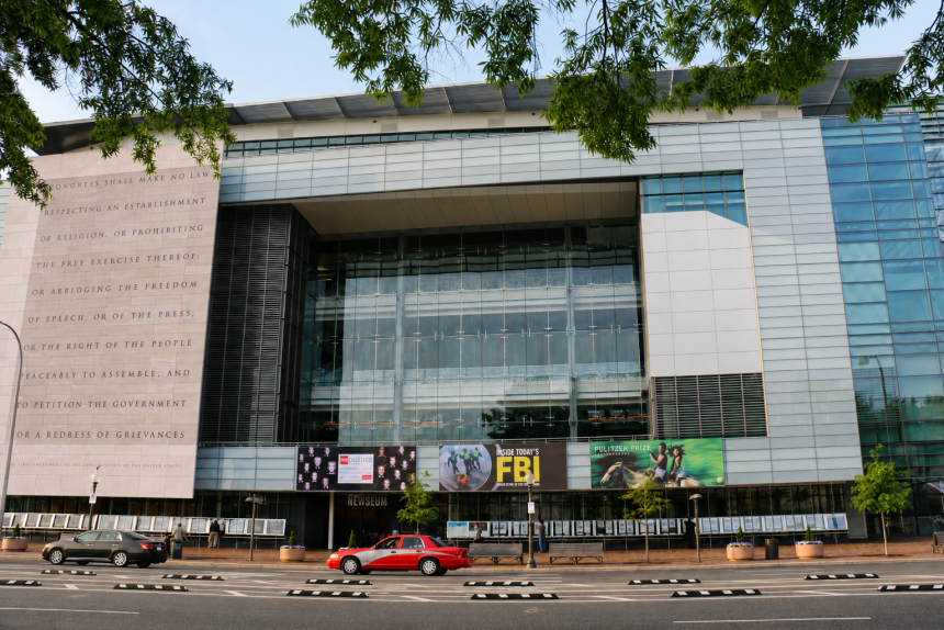 Em Washington, o Newseum foi durante anos uma das principais instituições dedicadas à história do jornalismo e à liberdade de imprensa. O espaço encerrou as atividades em 2019.