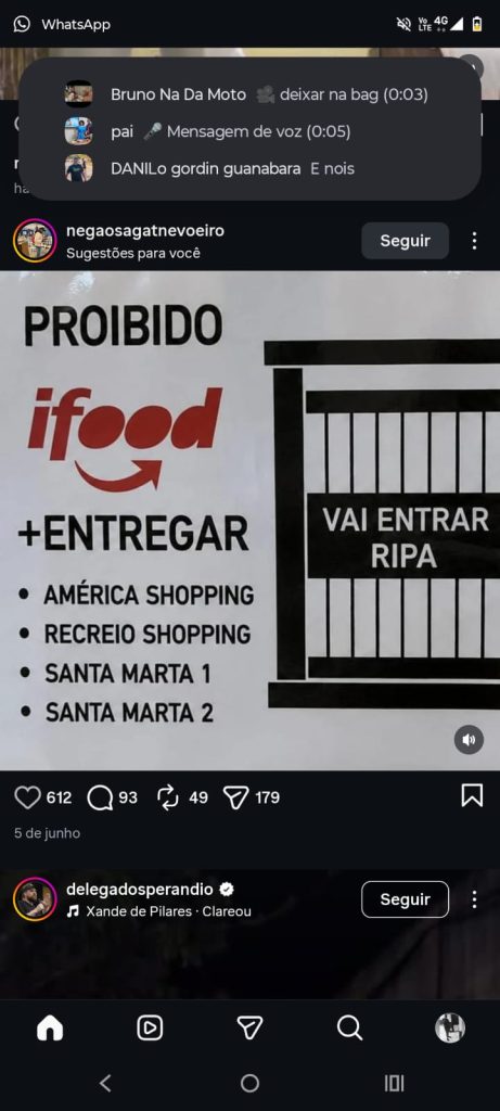 ‘Quem rodar no +Entregas vai rodar na ripa’: entregadores em conflito questionam modalidade do iFood