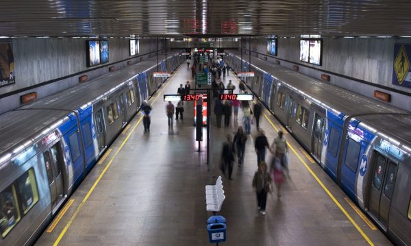 estação de metrô da MetrôRio