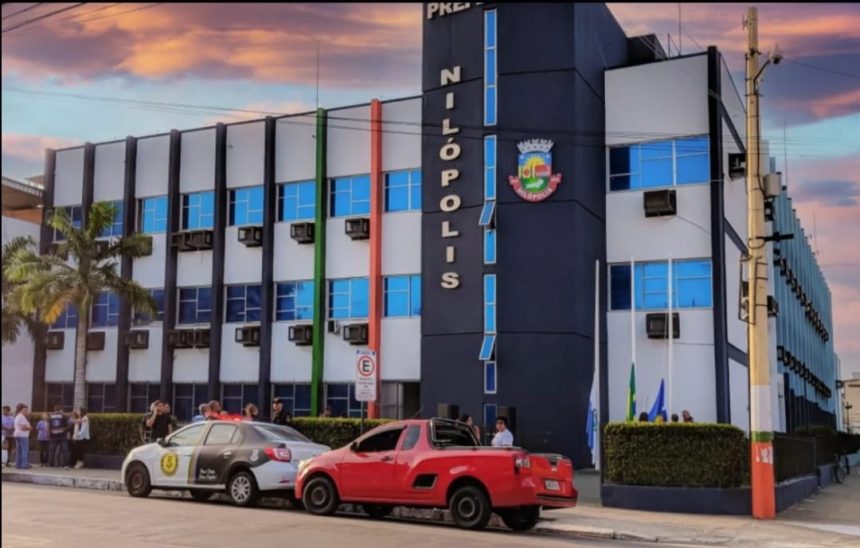 fachada da Prefeitura de Nilópolis
