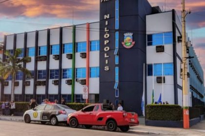fachada da Prefeitura de Nilópolis