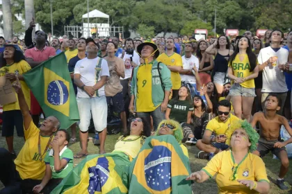 fan fest de Copa do Mundo no Rio