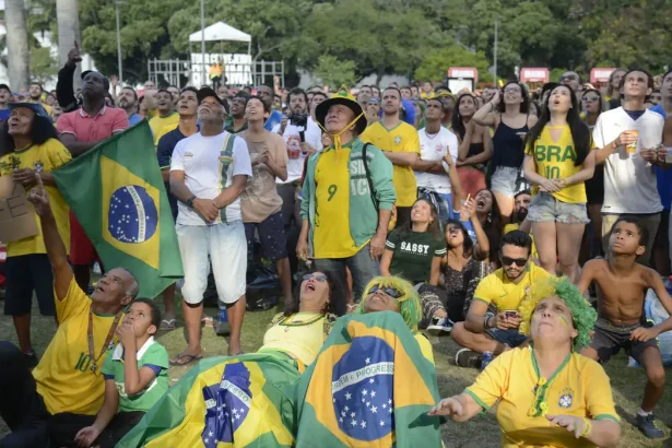fan fest de Copa do Mundo no Rio