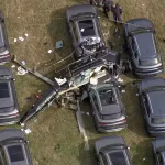 Queda de helicóptero no Recreio, no Rio Alerj