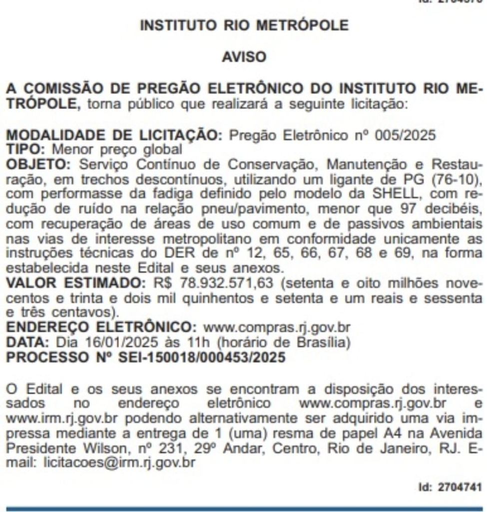 A farra dos gastos: Rio Metrópole acumula contratos milionários sem garantir transparência à população 62 image 37