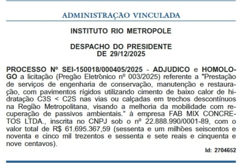A farra dos gastos: Rio Metrópole acumula contratos milionários sem garantir transparência à população 63 image 38