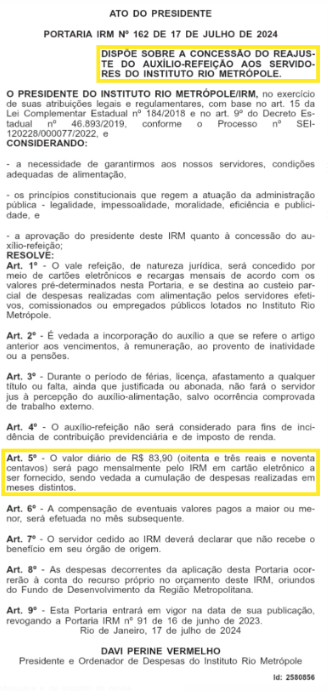 A farra dos gastos: Rio Metrópole acumula contratos milionários sem garantir transparência à população 67 image 42