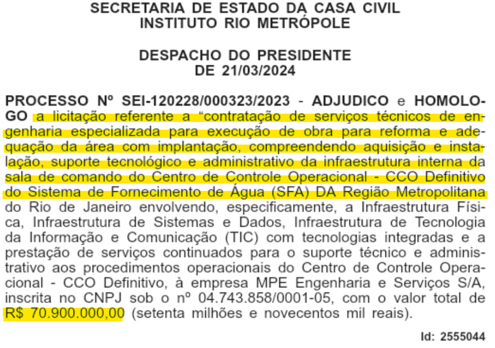A farra dos gastos: Rio Metrópole acumula contratos milionários sem garantir transparência à população 72 image 44