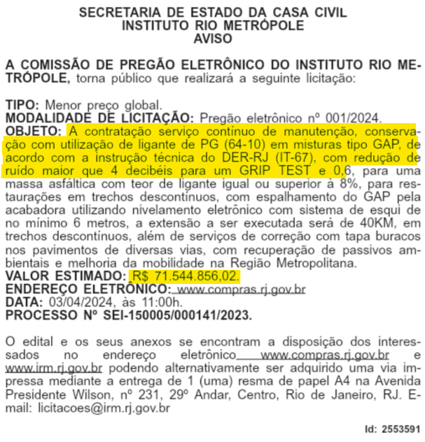 A farra dos gastos: Rio Metrópole acumula contratos milionários sem garantir transparência à população 74 image 48