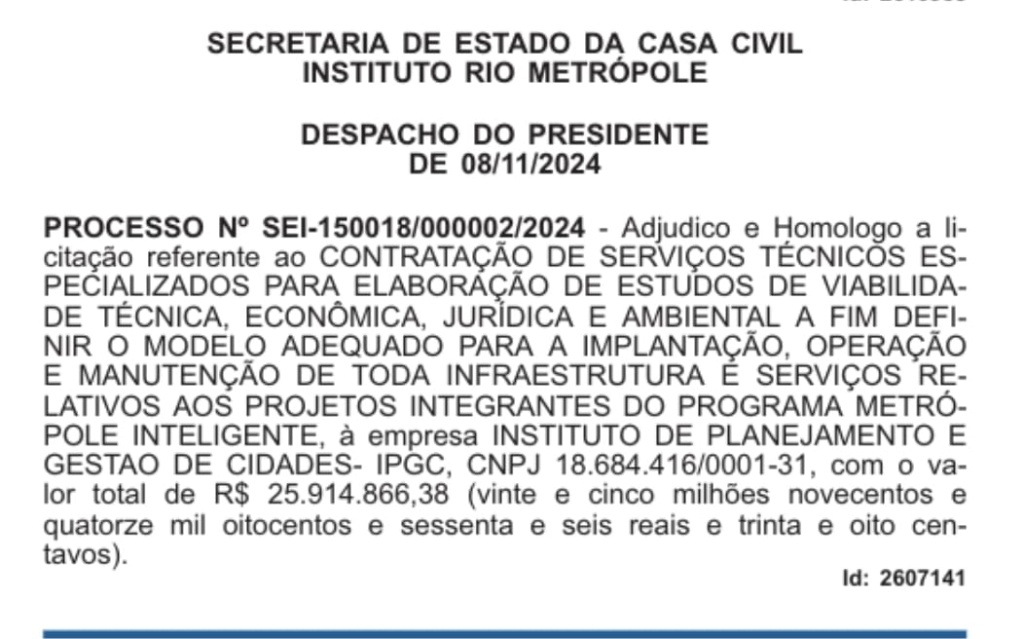 A farra dos gastos: Rio Metrópole acumula contratos milionários sem garantir transparência à população 70 image 49
