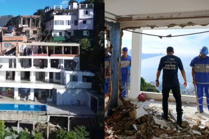 Prédio de luxo usado por traficante no Vidigal