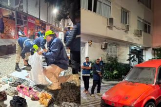 ação da Subprefeitura da Zona Sul nesta madrugada