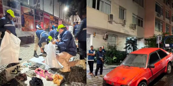 ação da Subprefeitura da Zona Sul nesta madrugada