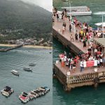 Protesto em Angra dos Reis