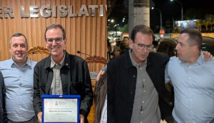 Eduardo Paes e Vitor Ralha em Miguel Pereira