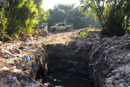 lixão clandestino em Jacarepaguá
