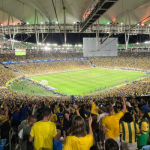 Maracanã cheio em jogo do Brasil