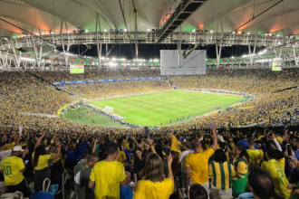 Maracanã cheio em jogo do Brasil
