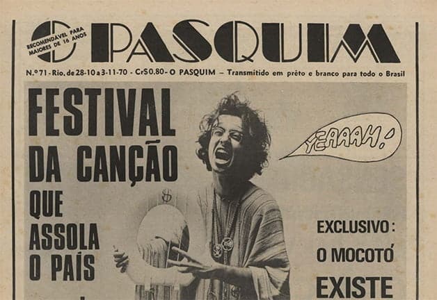 Edição do jornal O Pasquim