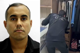 Polícia Civil que foi preso durante cumprimento de mandado de busca e apreensão da PCERJ