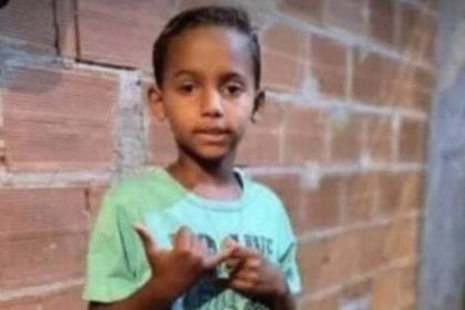 Samuel Vitor de Oliveira Rodrigues, menino morto em Belford Roxo