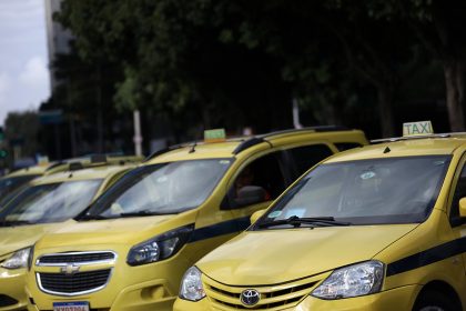 taxistas no Rio