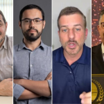 Elias Jabbour (PCdoB), Pedro Duarte (PSD), Daniel Soranz (PSD) e Professor José (PSB)