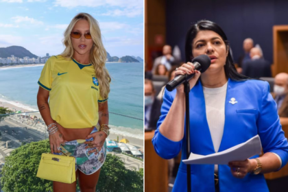 Foto dividida entre Virgínia Fonseca e Alana Passos
