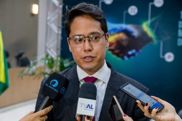 Novo presidente da Faetec, Eduardo Chow em evento no Mato Grosso — Alair Ribeiro/Coordenadoria de Comunicação Social TJMT