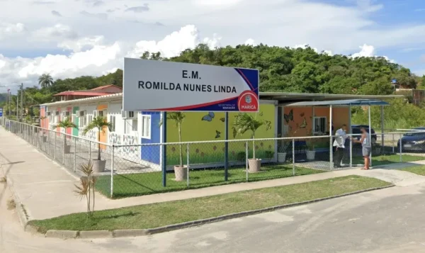 Escola municipal em Maricá, região metropolitana do Rio de Janeiro – Reprodução/Google Street View