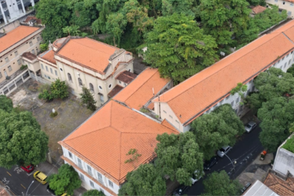 Imagens aéreas do Colégio da Providência, em Laranjeiras