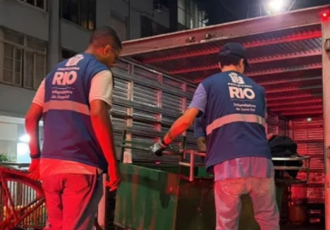 Fiscalização aconteceu na madrugada de quinta-feira (02) em Copacabana