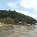 Praia das Flexeiras, na Ilha de Itacuruçá, em Managaratiba
