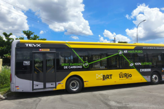 Linha de ônibus do Conexão BRT