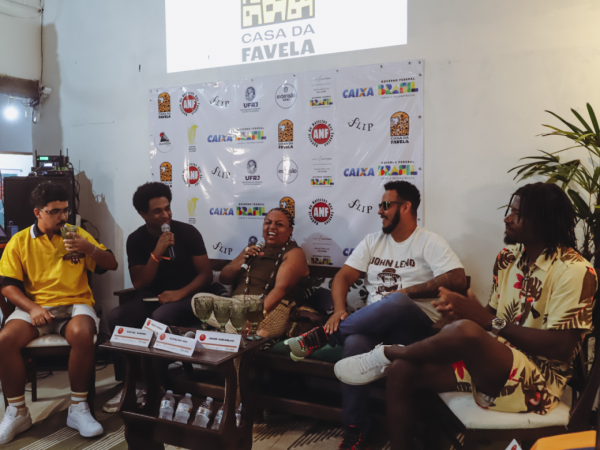 A Casa da Favela na Flip 2025 — Foto: Divulgação/Agência de Notícias das Favelas (ANF)