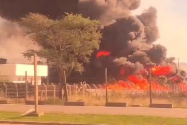 Incendio Aguas do Rio