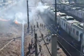 Incendio trem