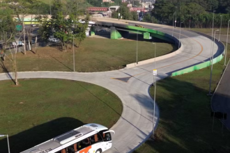 Viaduto no Trevo das Missoes