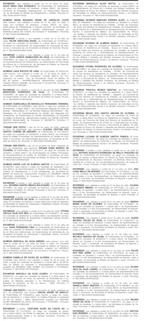 Primeiro apito de julho: Casa Civil marca goleada de exonerações com baixas no Desenvolvimento Social e saída de Rogéria Bolsonaro rumo à disputa eleitoral 67 WhatsApp Image 2026 07 01 at 09.04.24 1