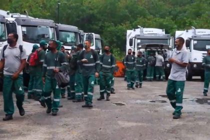 A Força Ambiental iniciou os serviços de coleta de lixo em São Gonçalo em maio de 2021