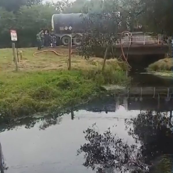 Inea confirma vazamento de chorume no aterro sanitário de Seropédica e orienta moradores da região para que não usem água de poços e córregos