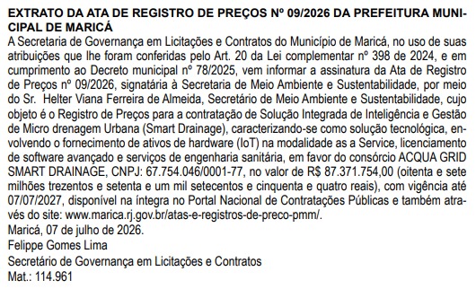 Maricá 'desentope' promessa de Crivella para o Rio e investe R$ 87 milhões em 'bueiros eletrônicos' 62 WhatsApp Image 2026 07 08 at 14.01.22
