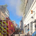 Incêndio no Hotel Atlântico Prime mobilizou equipes dos Bombeiros, Guarda Municipal, CET-Rio e Light