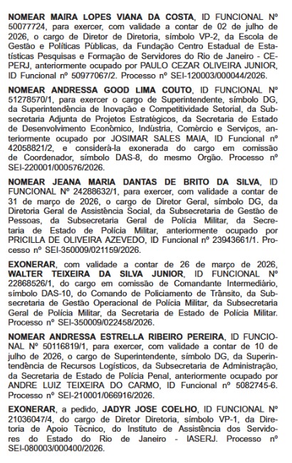 Sem retranca no Diário Oficial: Couto fecha o placar em 8 a 2 e cria subsecretaria de projetos sociais na Casa Civil 64 WhatsApp Image 2026 07 13 at 08.17.21