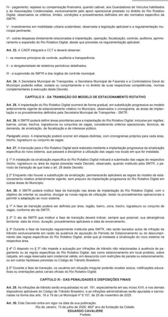 Fim do talão de papel: decreto da prefeitura regulamenta projeto-piloto do Rio Rotativo Digital, que começa nesta sexta; saiba como vai funcionar 63 WhatsApp Image 2026 07 14 at 07.00.34