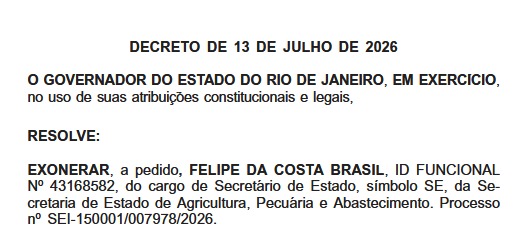 Ricardo Couto unifica pastas de Agricultura e Desenvolvimento Regional e oficializa saída dos secretários 62 WhatsApp Image 2026 07 14 at 08.30.27